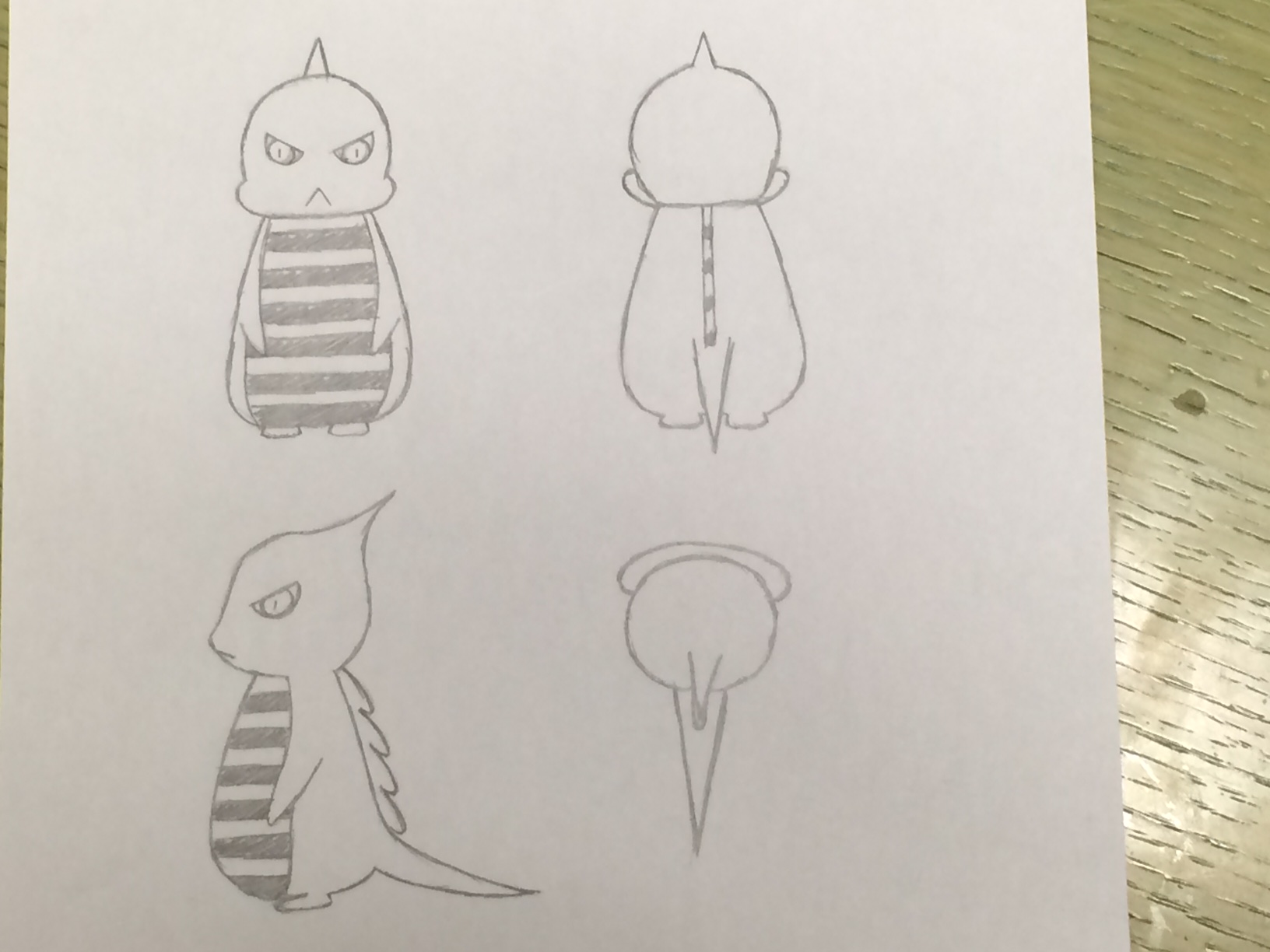 キャラクターの原画