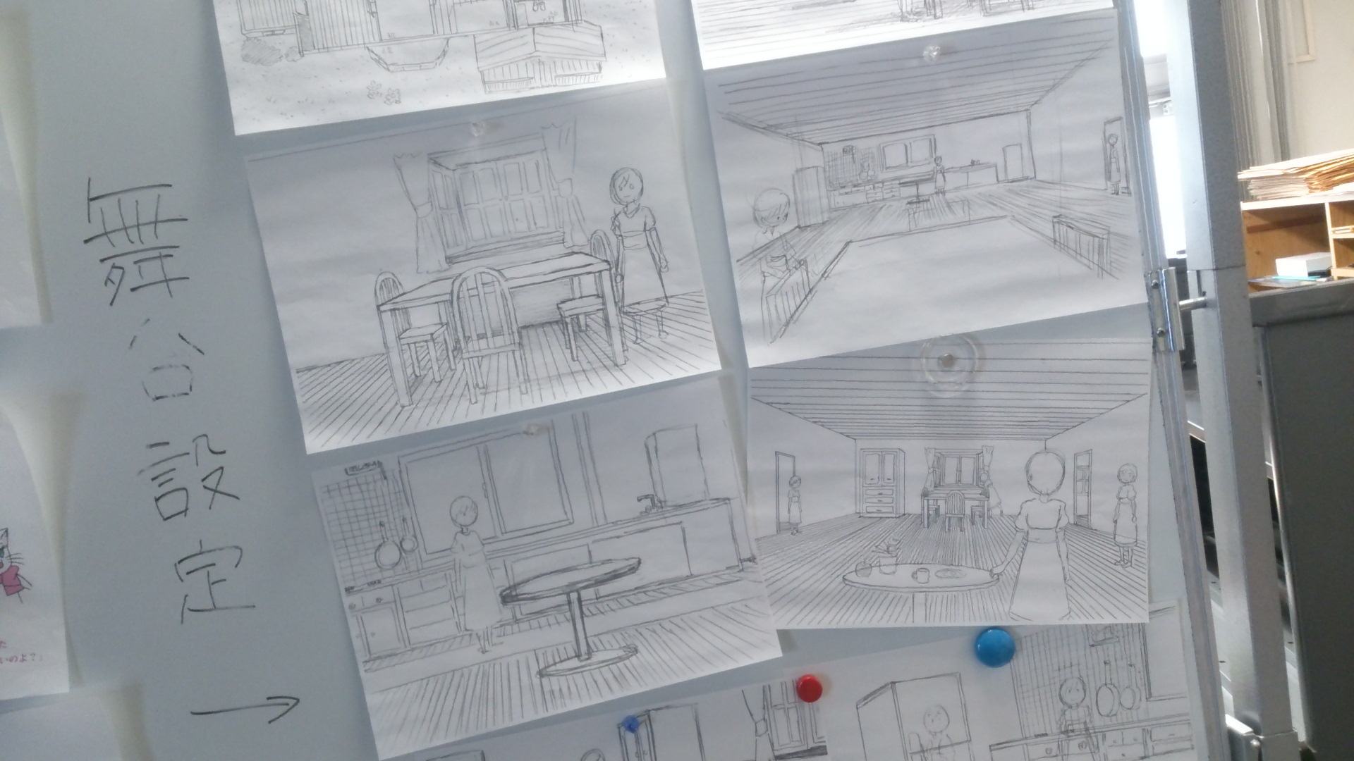 アニメーション科の制作風景
